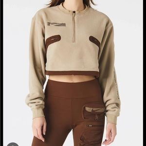 Nike x Cactus Jack 1/4 Zip Fleece Sweatshirt